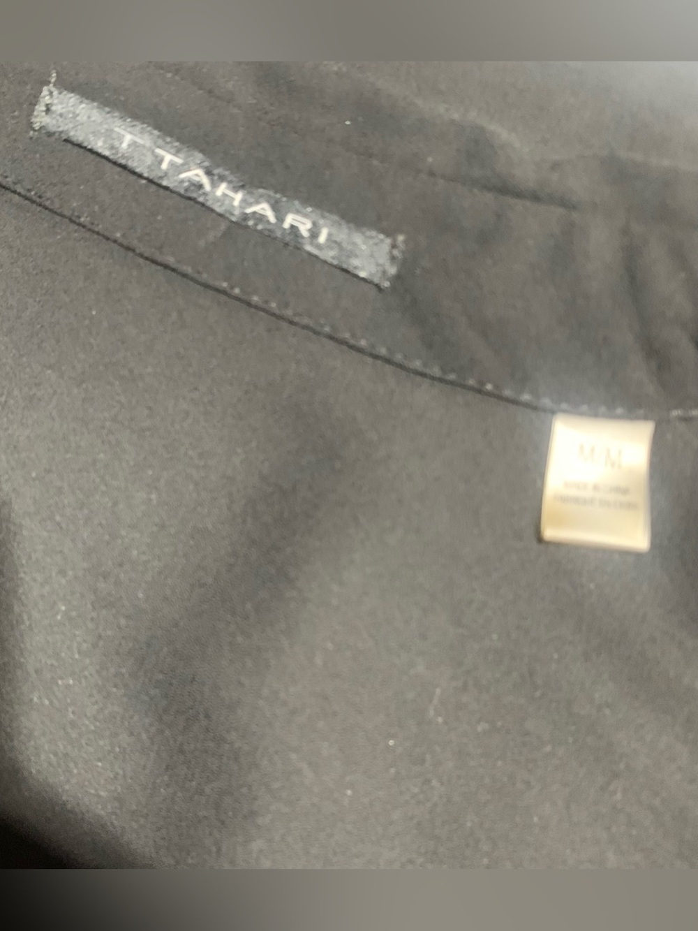Black Stud-Trim Blouse - Picture 9 of 9